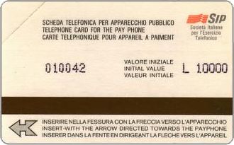 Phonecards - History of Italian cards 2: the white and the red cards