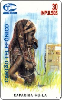 Phonecards - Angola 1996