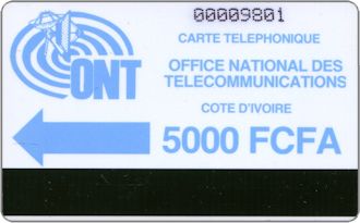 Phonecards - Costa d'Avorio 1988
