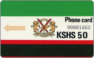 Phonecards - Kenya 1988