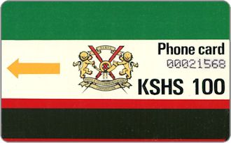Phonecards - Kenya 1988