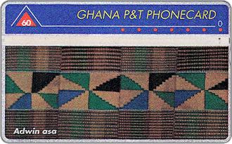 Phonecards - Ghana 1988