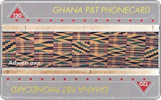 Phonecards - Ghana 1988