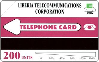 Phonecards - Liberia 1995