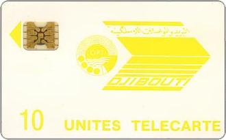Phonecards - Gibuti 1989