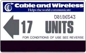 Phonecards - Diego Garcia 1985