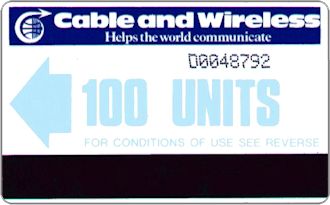 Phonecards - Diego Garcia 1985