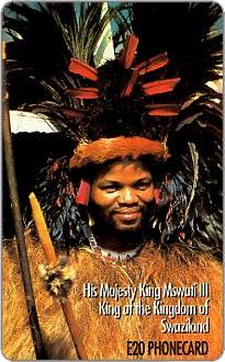 Phonecards - Swaziland 1998