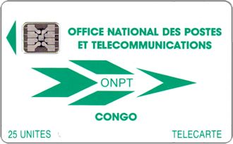 Phonecards - Congo 1992