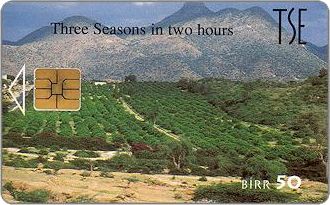 Phonecards - Eritrea 1997