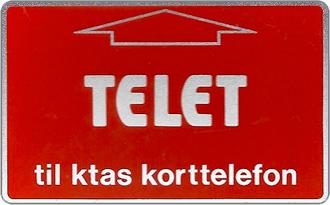 Phonecards - Danimarca 1982