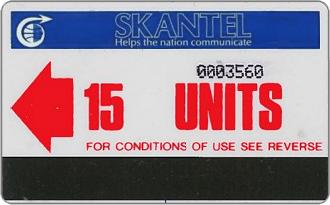 Phonecards - Saint Kitts e Nevis 1986