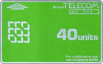 Phonecards - Gran Bretagna 1981