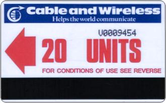 Phonecards - Saint Vincent e Grenadine 1984