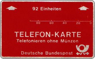 Phonecards - Germania 1983