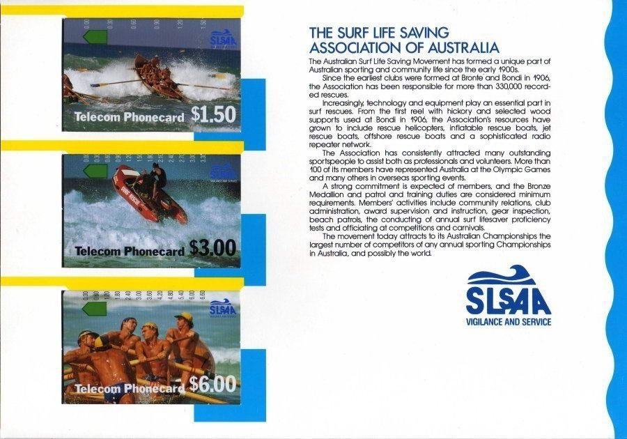 Phonecards - Australia 1989
