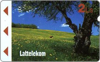 Phonecards - Lettonia 1995