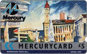 Phonecards - Mercurycards: le origini