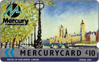 Phonecards - Mercurycards: le origini
