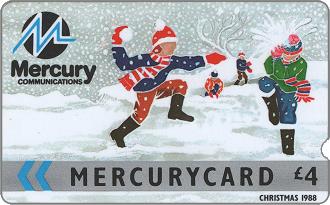 Phonecards - Mercurycards: le origini
