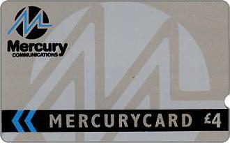 Phonecards - Mercurycards: le origini
