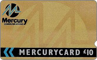 Phonecards - Mercurycards: le origini