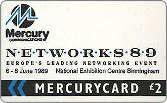 Phonecards - Mercurycards: le origini