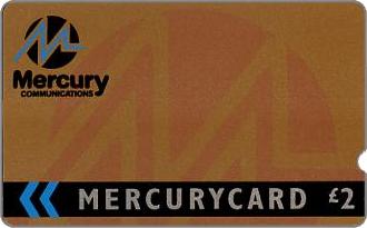 Phonecards - Mercurycards: le origini
