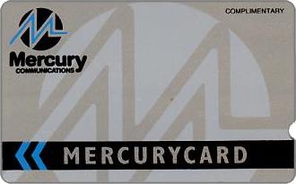 Phonecards - Mercurycards: le origini