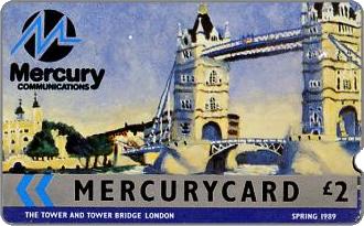 Phonecards - Mercurycards: le origini