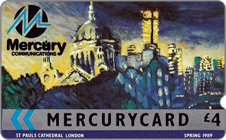 Phonecards - Mercurycards: le origini