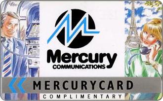 Phonecards - Mercurycards: le origini
