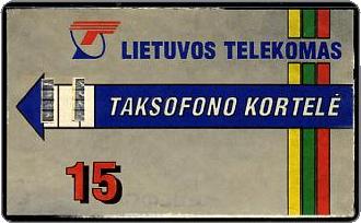 Phonecards - Lituania 1993